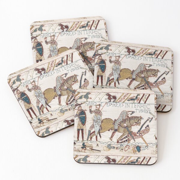 Item preview, THE BAYEUX TAPESTRY ,The Death of King Harold at Battle of Hastings. designed and sold by BulganLumini.