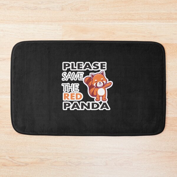 Item preview, Save The Red Panda, Saying Gift idea illustration design, Saving animals, Cute anaimal. designed and sold by Geeks-Design.