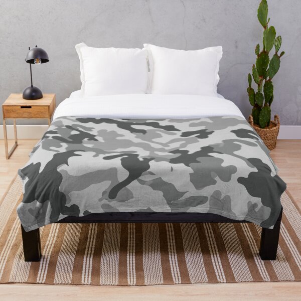 Item preview, Camuflaje gris | Diseño de patrón de camuflaje militar designed and sold by TheWalnut.