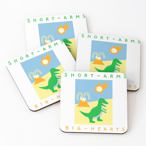 Item preview, Dinosaurs short arms-big hearts designed and sold by bubble-bulb.