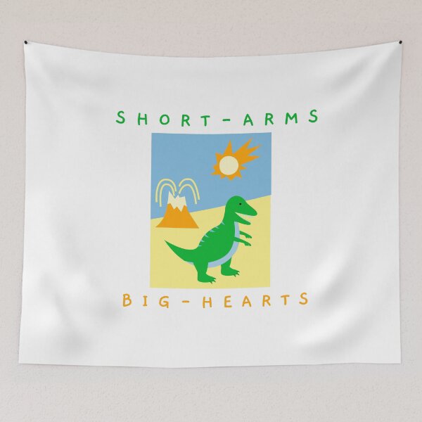 Item preview, Dinosaurs short arms-big hearts designed and sold by bubble-bulb.