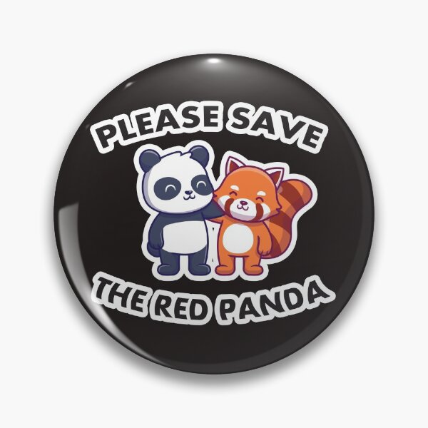 Item preview, Save The Red Panda, Saying Gift idea illustration design, Saving animals, Cute anaimal. designed and sold by Geeks-Design.