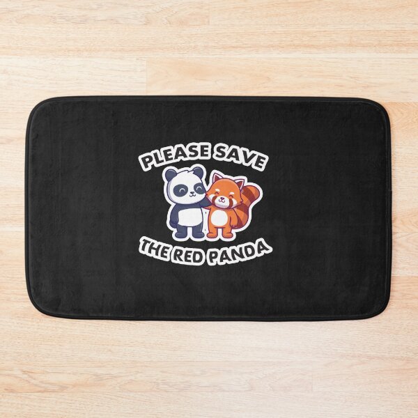 Item preview, Save The Red Panda, Saying Gift idea illustration design, Saving animals, Cute anaimal. designed and sold by Geeks-Design.