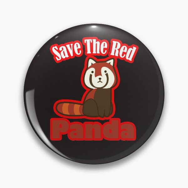Item preview, Save The Red Panda, Saying Gift idea illustration design, Saving animals, Cute anaimal. designed and sold by Geeks-Design.