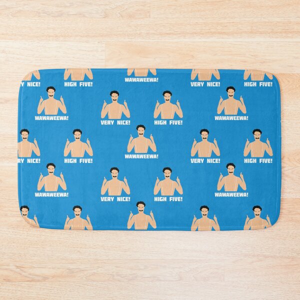 Item preview, Borat Blue - Subsequent Movie Film Borat 2 Sequel Sacha Baron Cohen Quotes Meme New Movie 2021 Sticker Watch Apparel Swimsuit Funny Gift Present Trailer Poster Cast Characters Interview Fan Art Print designed and sold by qualityprinting.