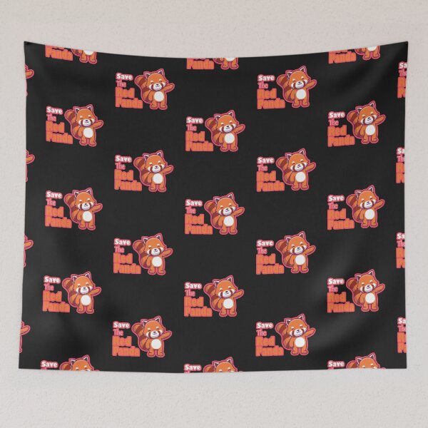 Item preview, Save The Red Panda, Saying Gift idea illustration design, Saving animals, Cute anaimal. designed and sold by Geeks-Design.