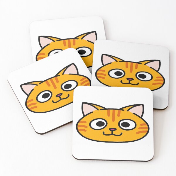 Item preview, Cute Cat Face designed and sold by TrueTrippyArts.