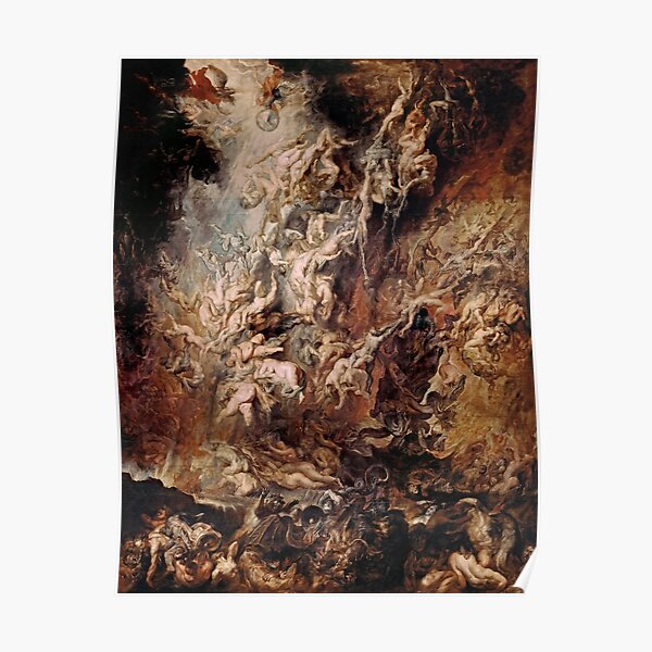 The Great Art: Peter Paul Rubens - The Fall Of The Damned Poster