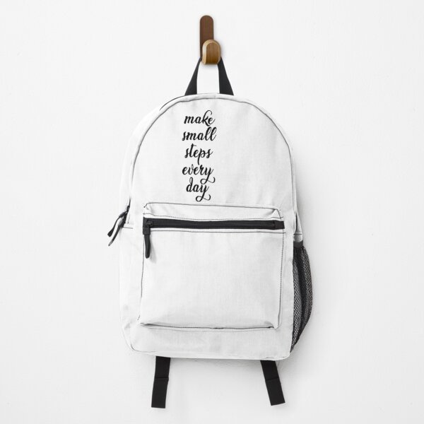 Item preview, Make Small Steps Every Day Quote Art Design Inspi designed and sold by vividpixelusa.