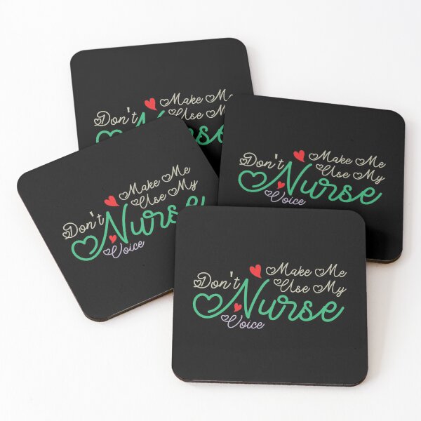 Item preview, Don't Make Me Use My Nurse Voice, Cute Funny Gift For Nurse  designed and sold by awesomedraw.