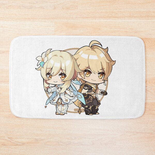 Item preview, Genshin Impact - Chibi Travelers designed and sold by Krimsy.