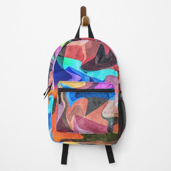 Item preview, Abstract Rainbow Forest Scene designed and sold by Rockett Graphics.