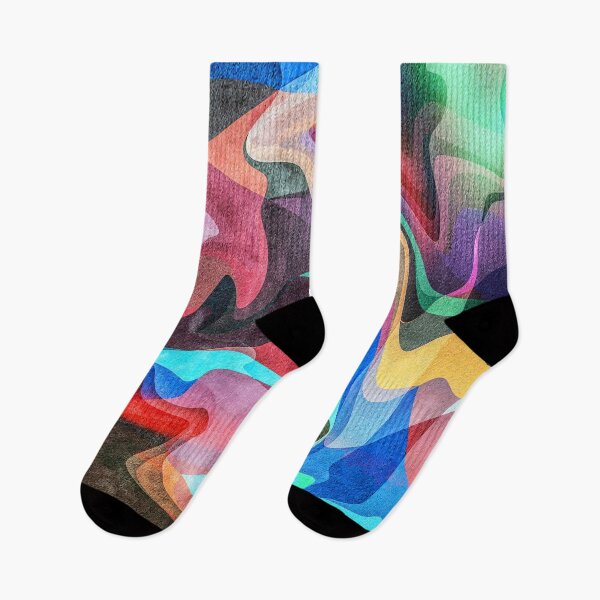 Item preview, Abstract Rainbow Forest Scene designed and sold by Rockett Graphics.