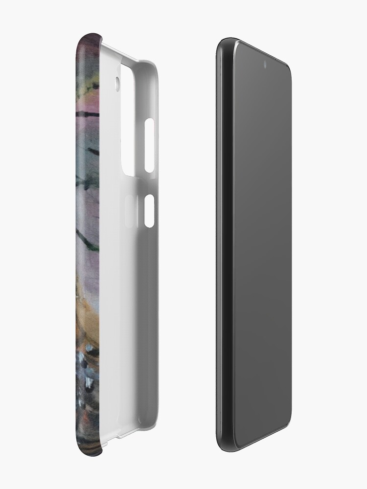 Alternate view of Barn Owls & Cherry Trees Case & Skin for Samsung Galaxy