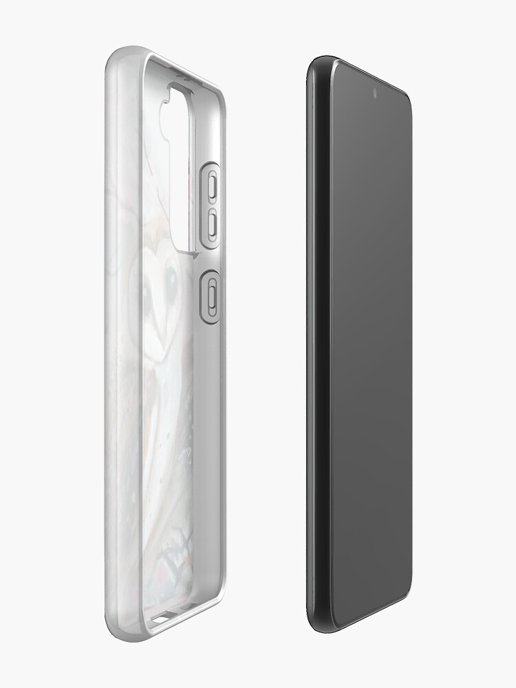 Alternate view of Barn Owls & Cherry Trees Case & Skin for Samsung Galaxy