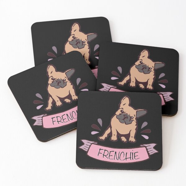 Item preview, French bulldog lovers, Frenchie fawn color designed and sold by Collagedream.