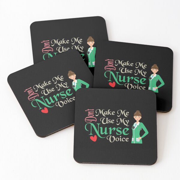 Item preview, Don't Make Me Use My Nurse Voice, Cute Funny Gift For Nurse  designed and sold by awesomedraw.