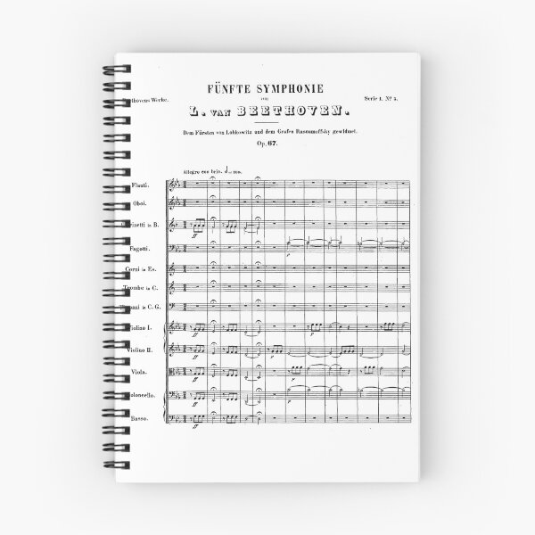 Artikelvorschau, Beethoven Fünfte Symphonie entworfen und verkauft von bhconn.