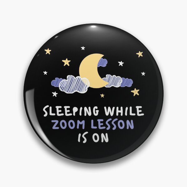 Item preview, Sleeping while zoom lesson is on designed and sold by Stylekingdom.