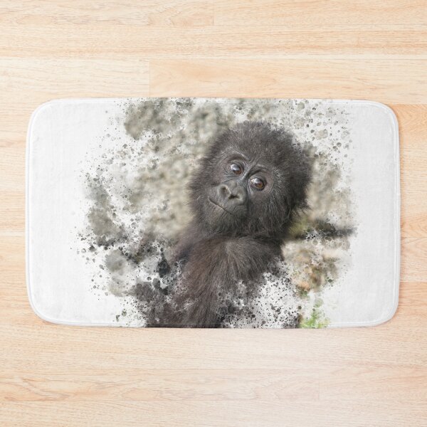 Item preview, Cute Gorilla Baby designed and sold by rawshutterbug.