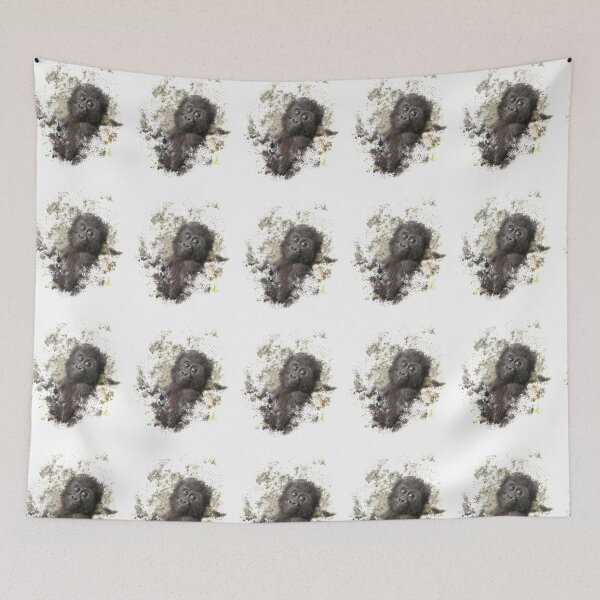 Item preview, Cute Gorilla Baby designed and sold by rawshutterbug.