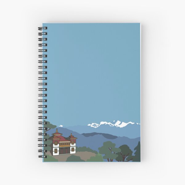 Gompa Darjeeling Spiral Notebook