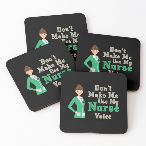 Item preview, Don't Make Me Use My Nurse Voice, Cute Funny Gift For Nurse  designed and sold by awesomedraw.