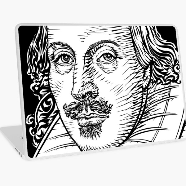 Item preview, WILLIAM SHAKESPEARE ink portrait designed and sold by lautir.