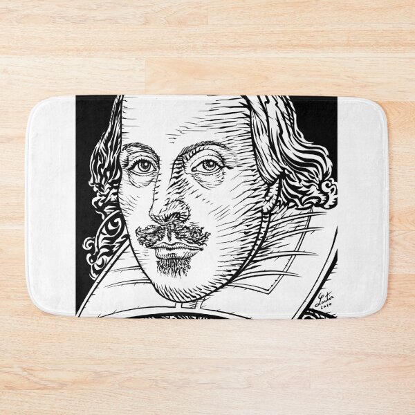 Artikelvorschau, WILLIAM SHAKESPEARE Tintenporträt entworfen und verkauft von lautir.