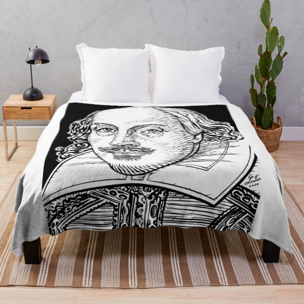 Item preview, WILLIAM SHAKESPEARE ink portrait designed and sold by lautir.