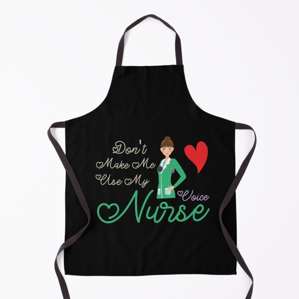 Item preview, Don't Make Me Use My Nurse Voice, Cute Funny Gift For Nurse designed and sold by awesomedraw.