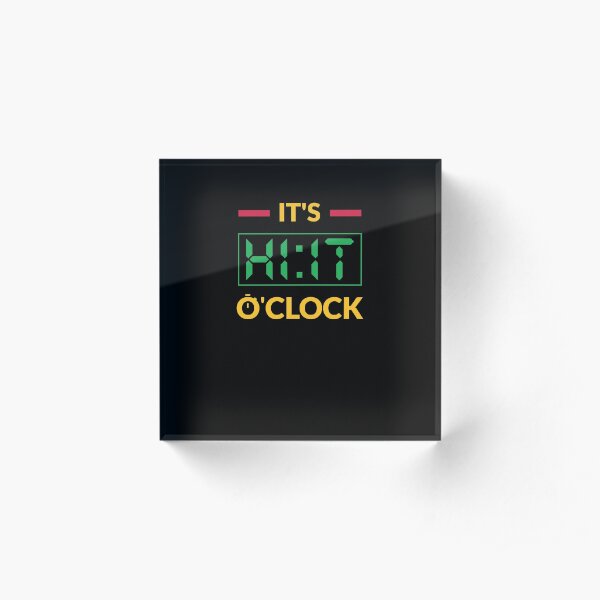 High-Intensity Interval Training Gift HIIT Trainer Acrylic Block