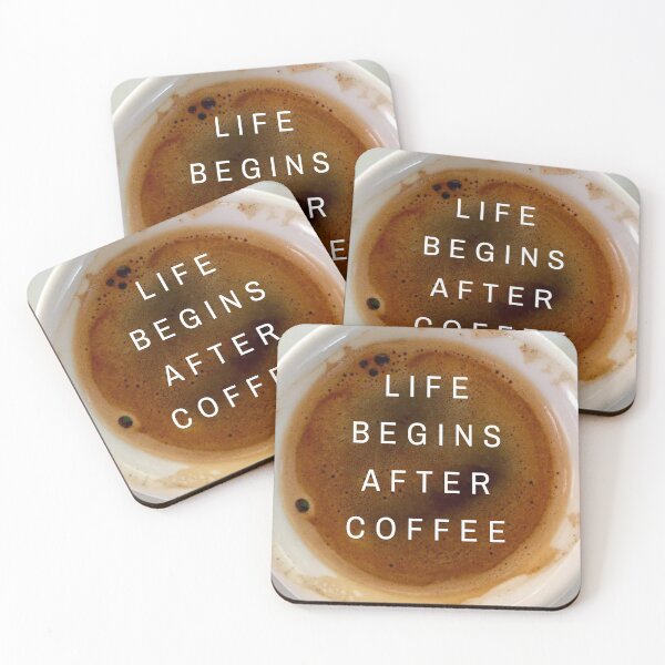 Item preview, Life begins after coffee designed and sold by djunyent1.
