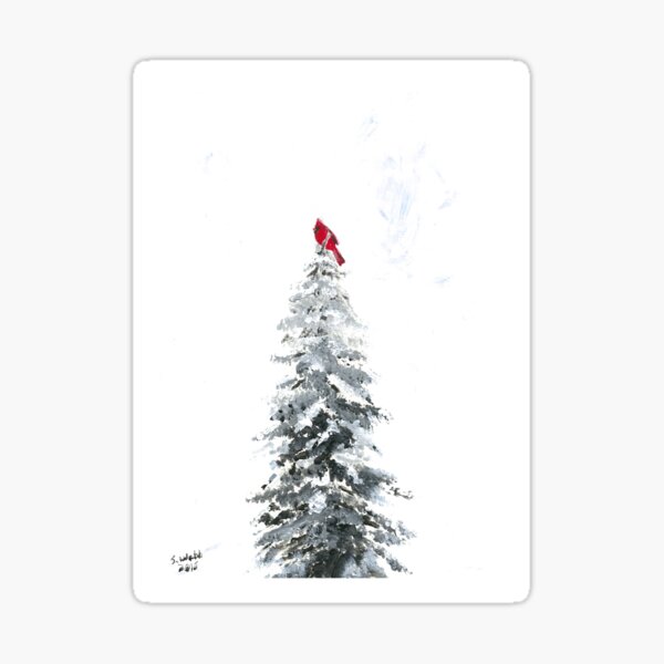 Item preview, Lone Cardinal designed and sold by clearcreekart.