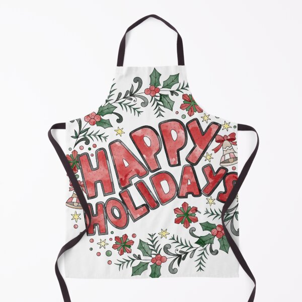 Item preview, Happy holidays sticker designed and sold by Con Inspo.