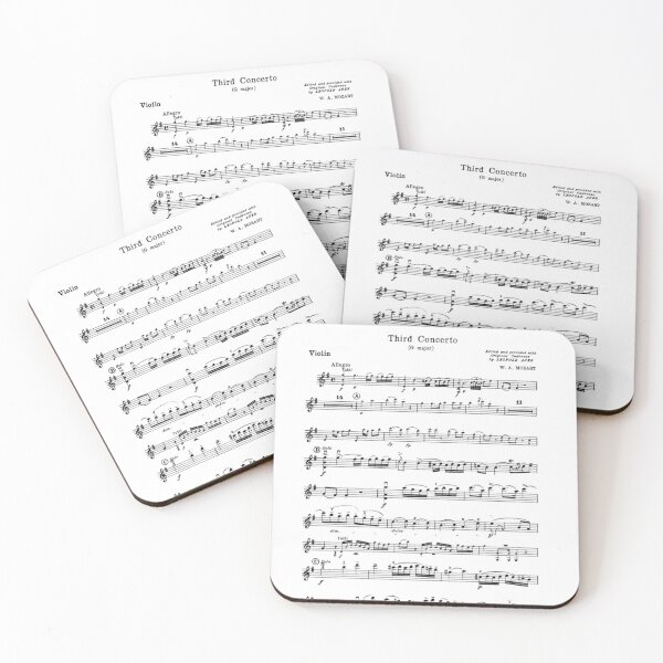 Item preview, Mozart Third Violin Concerto  designed and sold by bhconn.