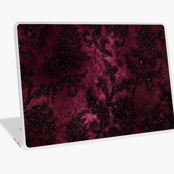Aperçu de l'œuvre Damas bordeaux glamour vintage créée et vendue par MysticMarble.