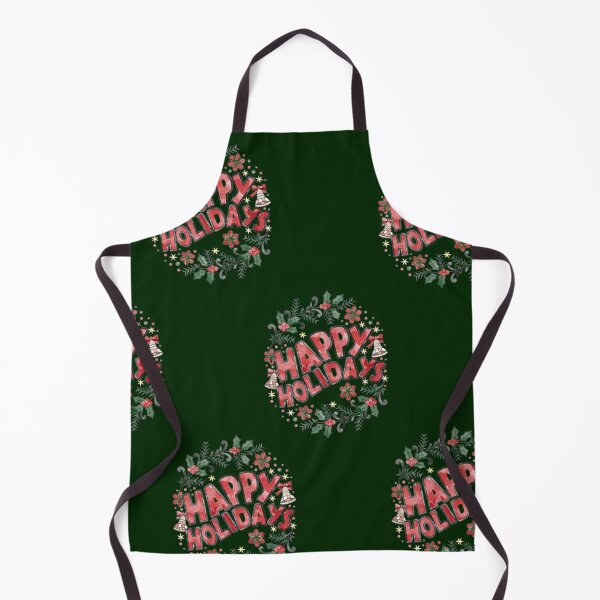 Item preview, King green Happy holidays (Christmas) designed and sold by Con Inspo.