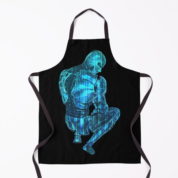 Item preview, The Hologram of a Cyborg designed and sold by SPAZE-Typo.