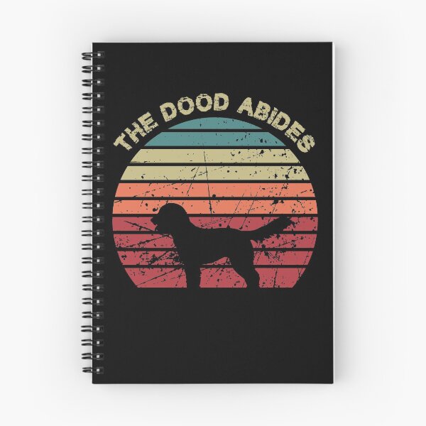 Item preview, The Dood Abides - Lebowski, The Dude, Labradoodle Goldendoodle designed and sold by Rooks-Artworks.