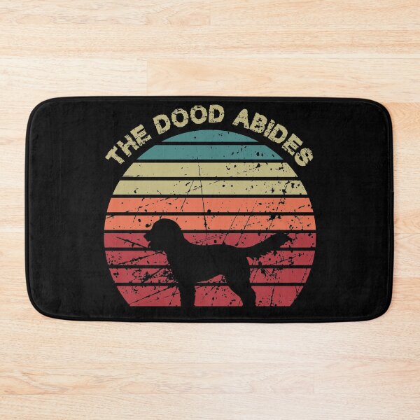 Item preview, The Dood Abides - Lebowski, The Dude, Labradoodle Goldendoodle designed and sold by Rooks-Artworks.