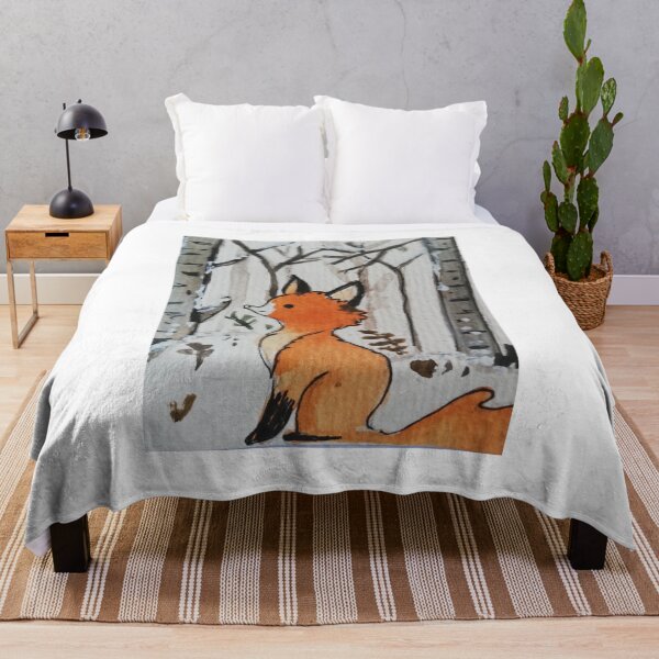Item preview, Baby fox in the snow designed and sold by Sifan.