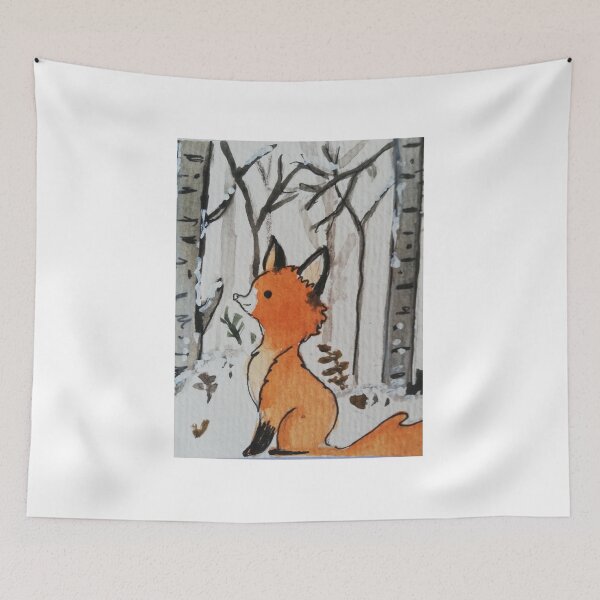 Item preview, Baby fox in the snow  designed and sold by Sifan.