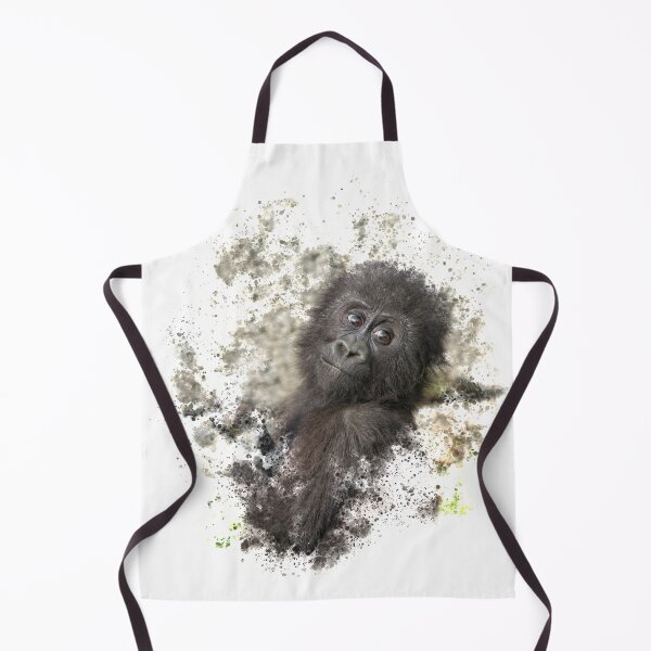 Item preview, Cute Gorilla Baby designed and sold by rawshutterbug.