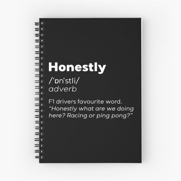 Item preview, Formula 1 meme - Honestly word meaning dictionary definition - Seb Vettel | Racing car  designed and sold by Vane22april.
