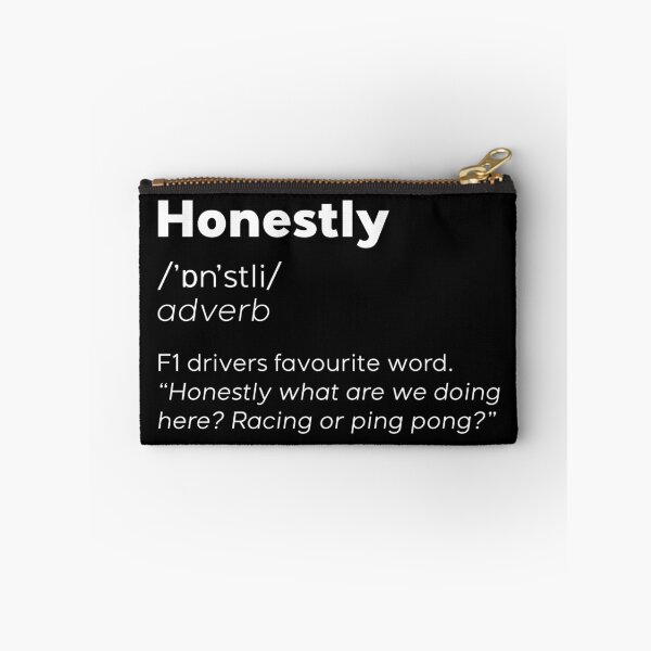 Item preview, Formula 1 meme - Honestly word meaning dictionary definition - Seb Vettel | Racing car  designed and sold by Vane22april.