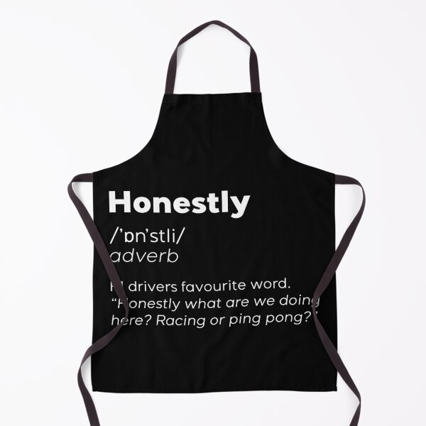 Item preview, Formula 1 meme - Honestly word meaning dictionary definition - Seb Vettel | Racing car  designed and sold by Vane22april.