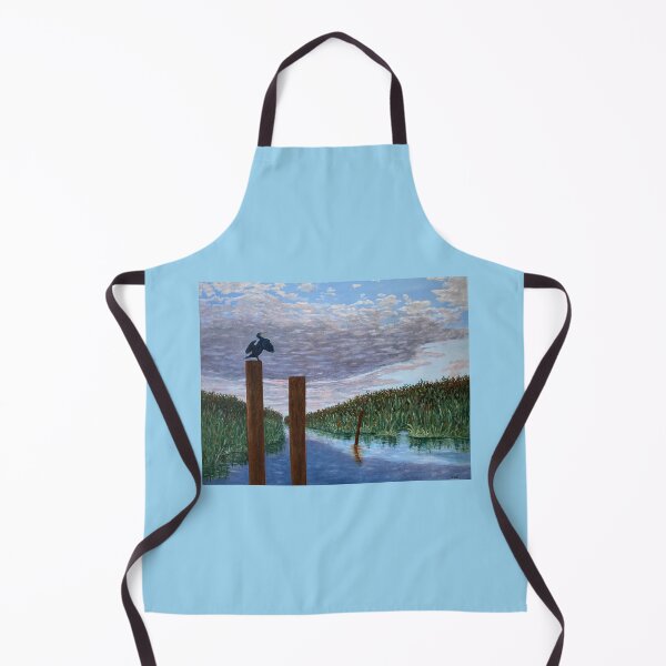 Item preview, Anhinga On Piling at Loxahatchee Wildlife Refuge, in Florida Everglades designed and sold by KarenZuk.