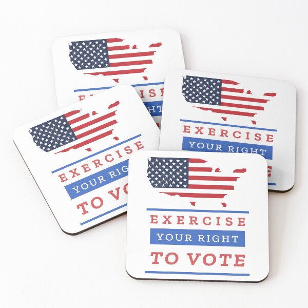 Item preview, EXERCISE YOUR RIGHT TO VOTE designed and sold by OMdesign10.