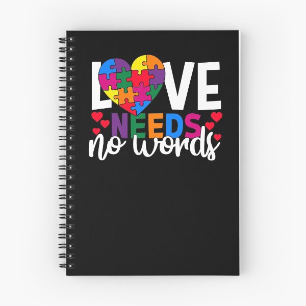 Item preview, Love Needs No Words Autism Awareness  designed and sold by Tatt-Hooligans.
